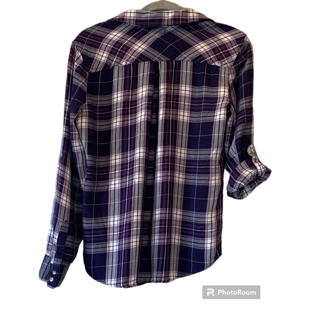 Tinsel button-up top Medium - Picture 2 of 6